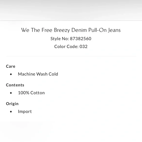 We The Free Breezy Pull-On Jeans - Picture 16 of 16